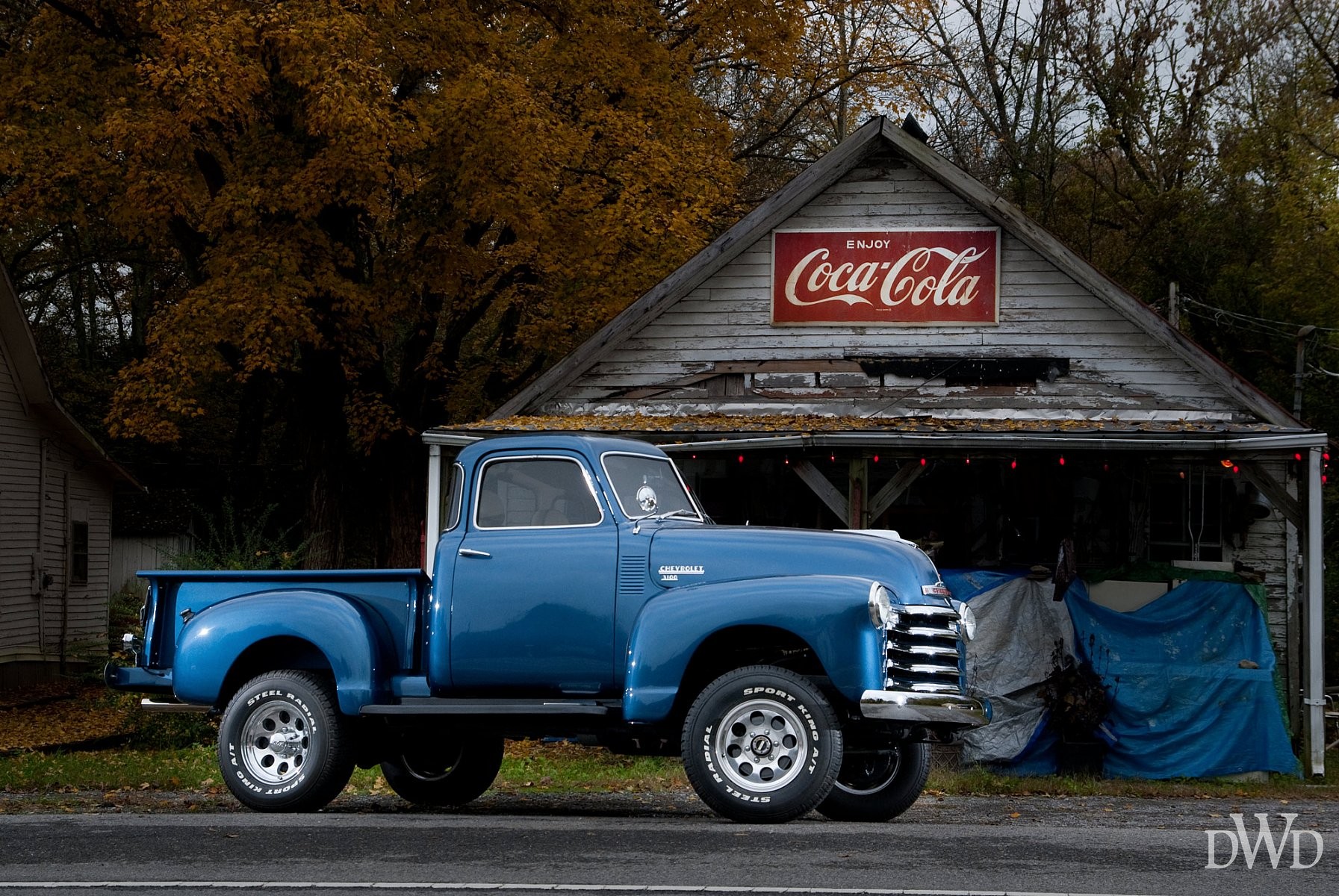 Enjoy The Classics | 1950 Chevy Truck and CocaCola